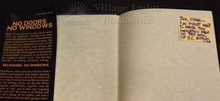 No Doors, No Windows (Signed Limited Edition, Dedication Copy)