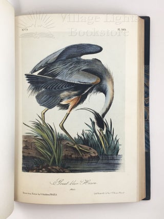 The Birds of America, from drawings made in the United States and their territories. - The Quadrupeds of North America. (Royal Octavo Edition)