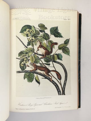 The Birds of America, from drawings made in the United States and their territories. - The Quadrupeds of North America. (Royal Octavo Edition)