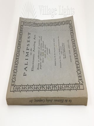 Palimpsest on the Electronic Analog Art, A