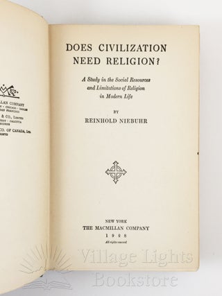 Does Civilization Need Religion? (Signed)