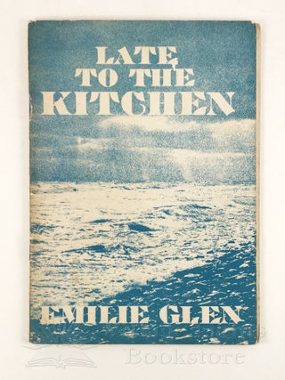 Item #328 Late to the Kitchen (Signed). Emilie Glen