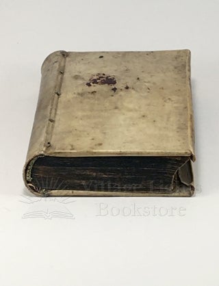 Sammelband of four works: Betrachtungen über die Acht Seligfeifen; Versuessete Bitterkeit im Leben, Lieben, und Leiden; Würdige Zubereitung auf das Ende aller Dinge; and Das Gebet Davids um ein Reines Herz